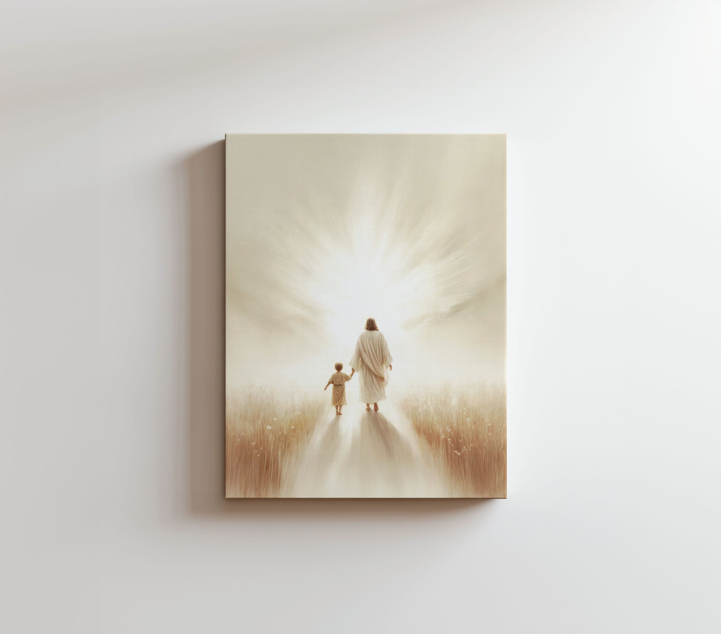 His Guidance and Support - Canvas