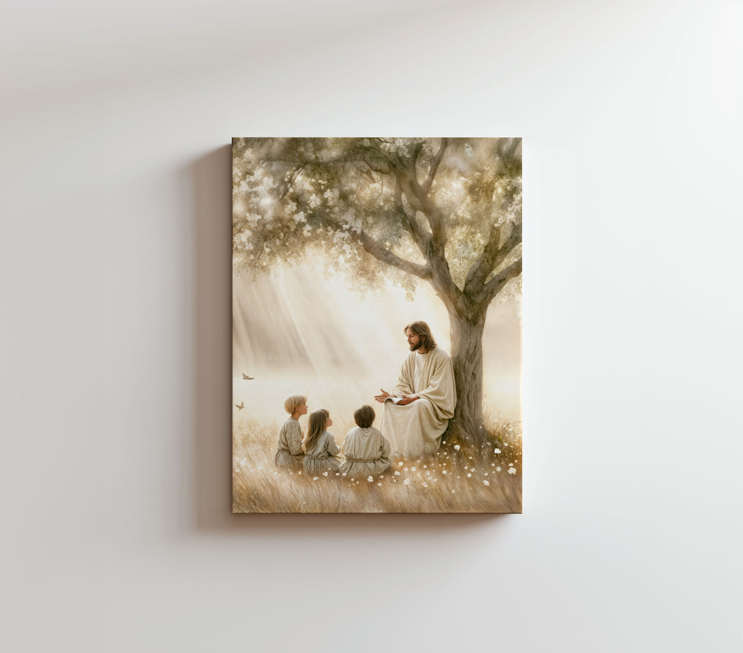 Jesus and the Children - Canvas