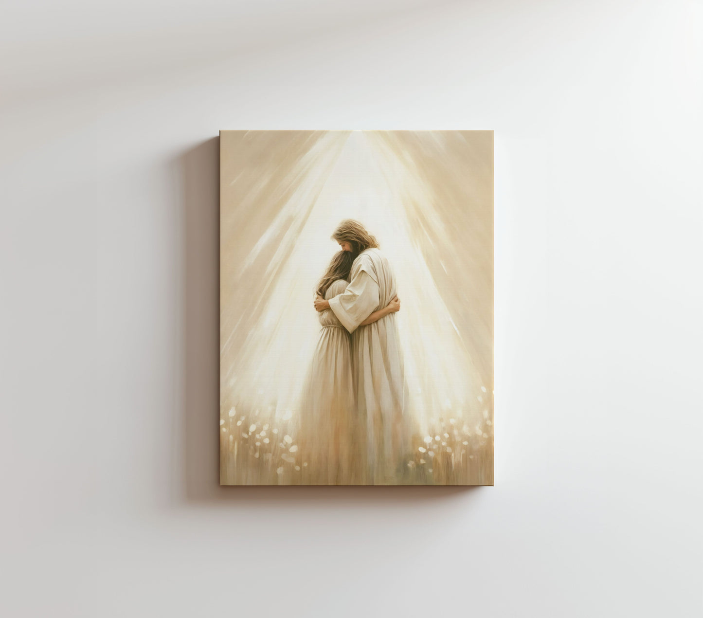 Rest In His Arms - Canvas