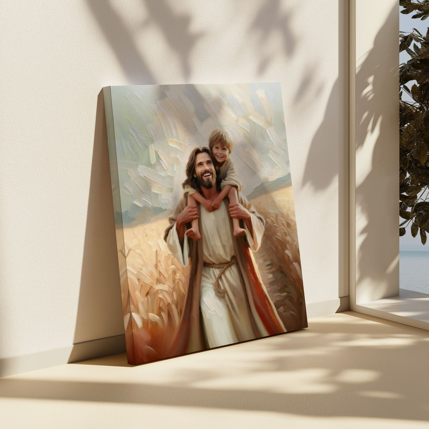 A Day Together - Canvas