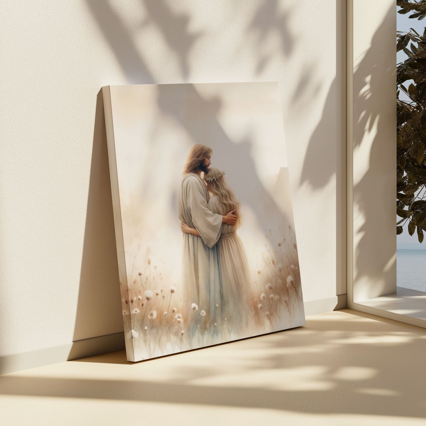 Feel His Support - Canvas