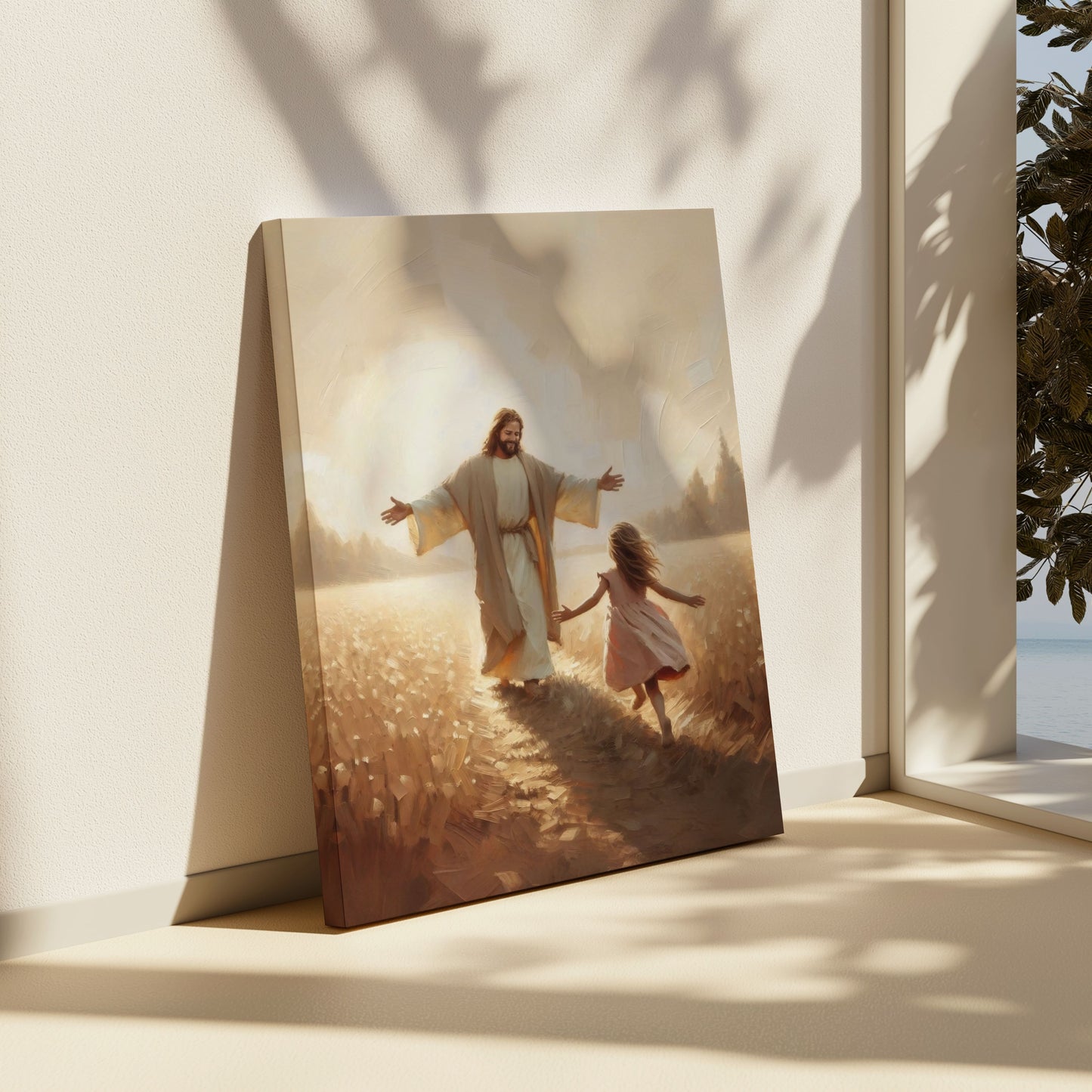 Finding Him - Canvas