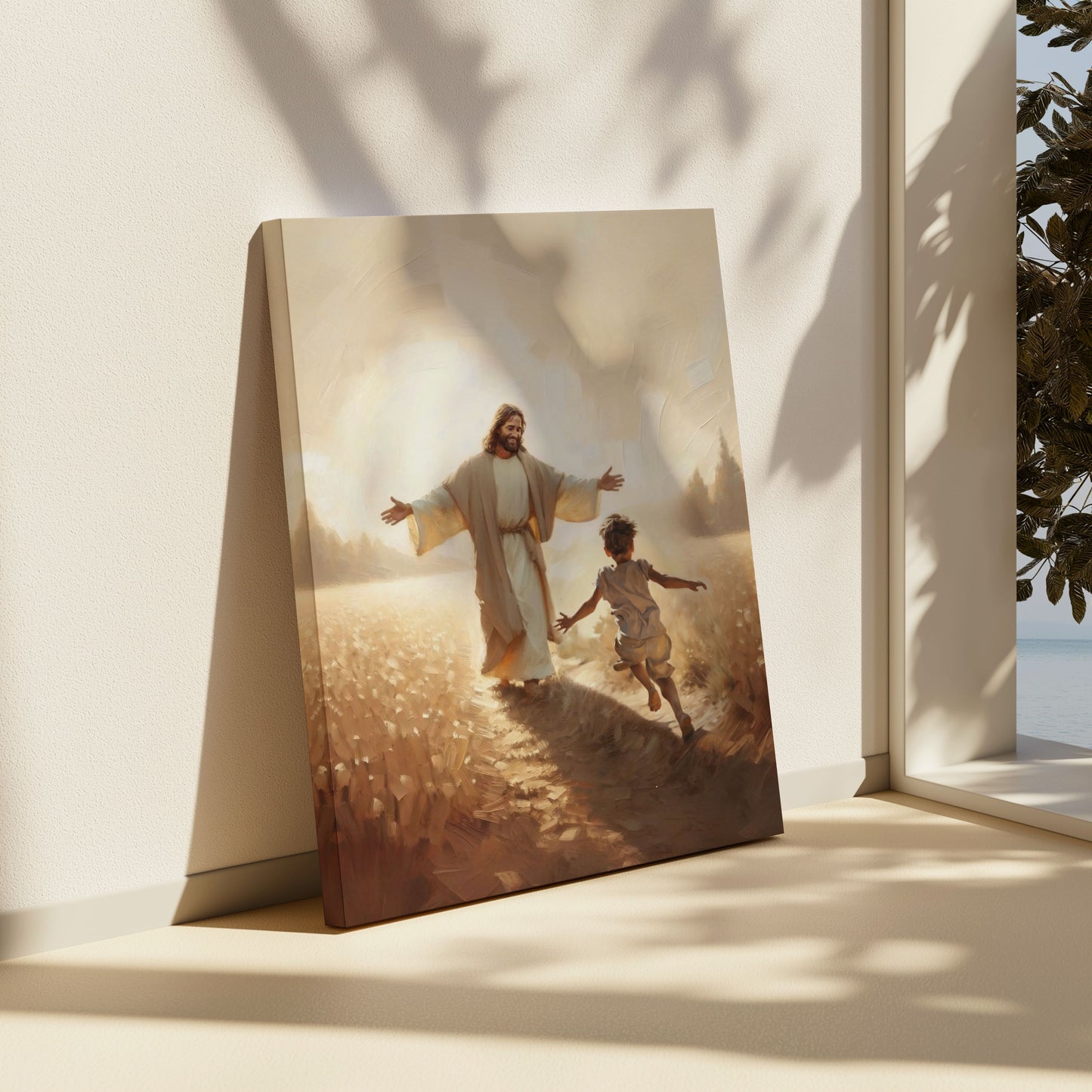 Finding Christ - Canvas