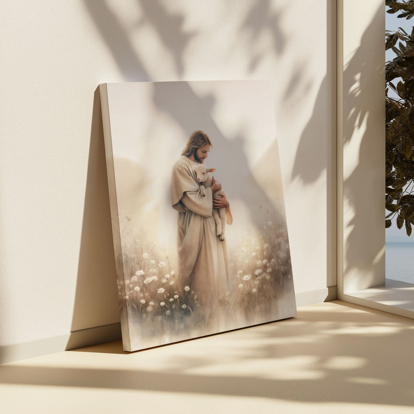 He Trusts and Loves - Canvas