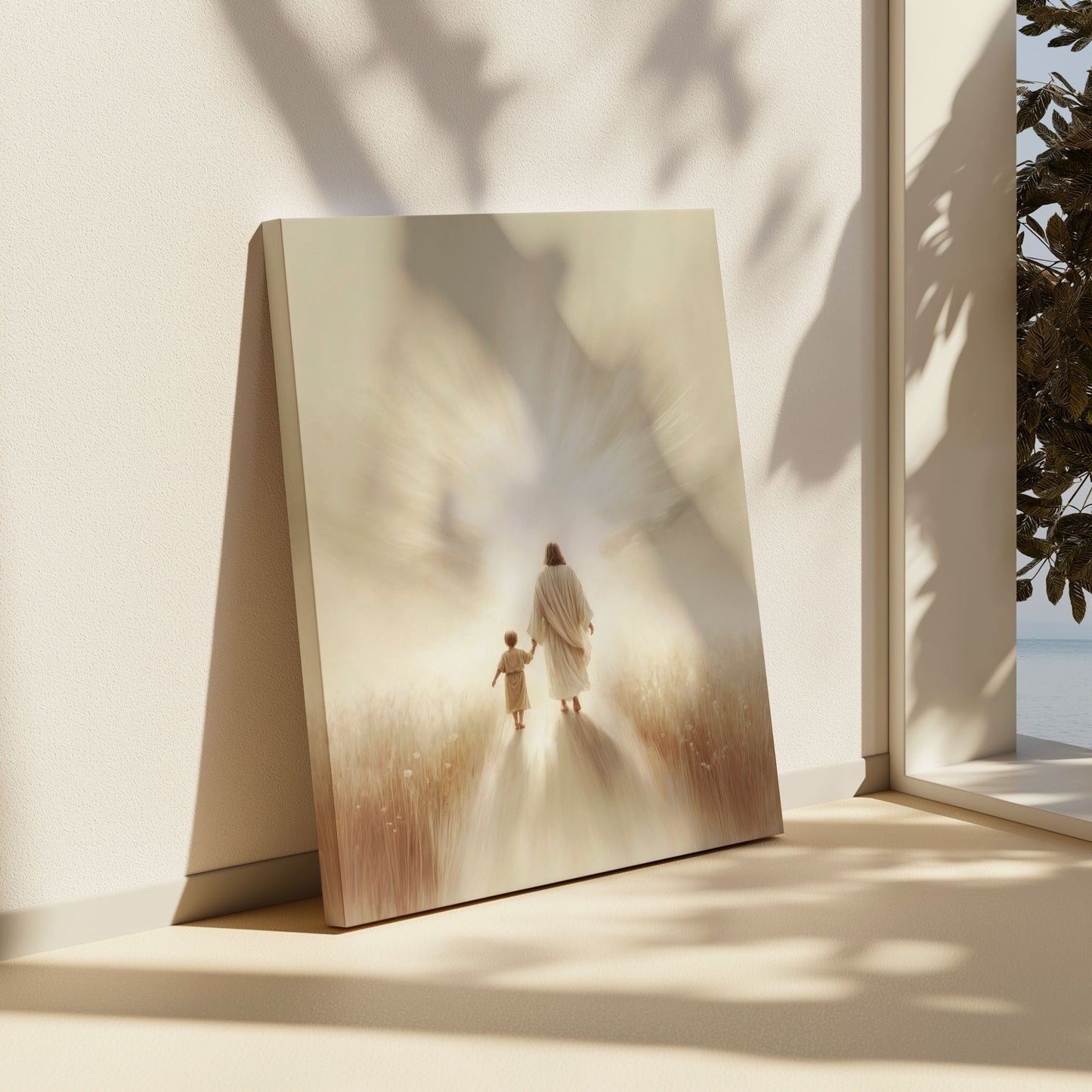 His Guidance and Support - Canvas