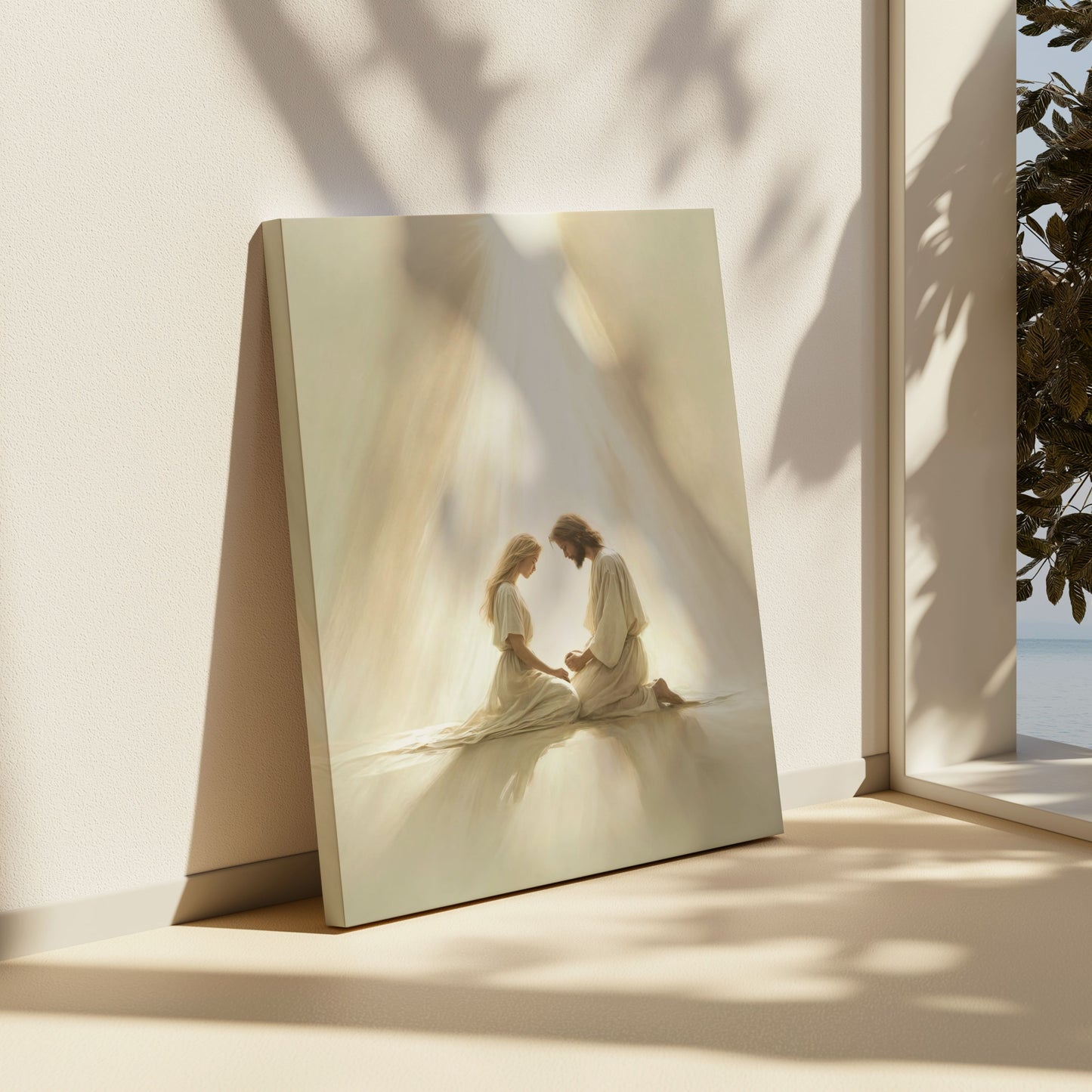 Never Alone - Canvas