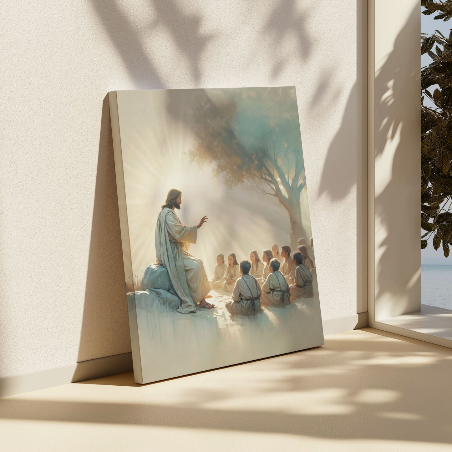 The Lessons He Gives - Canvas
