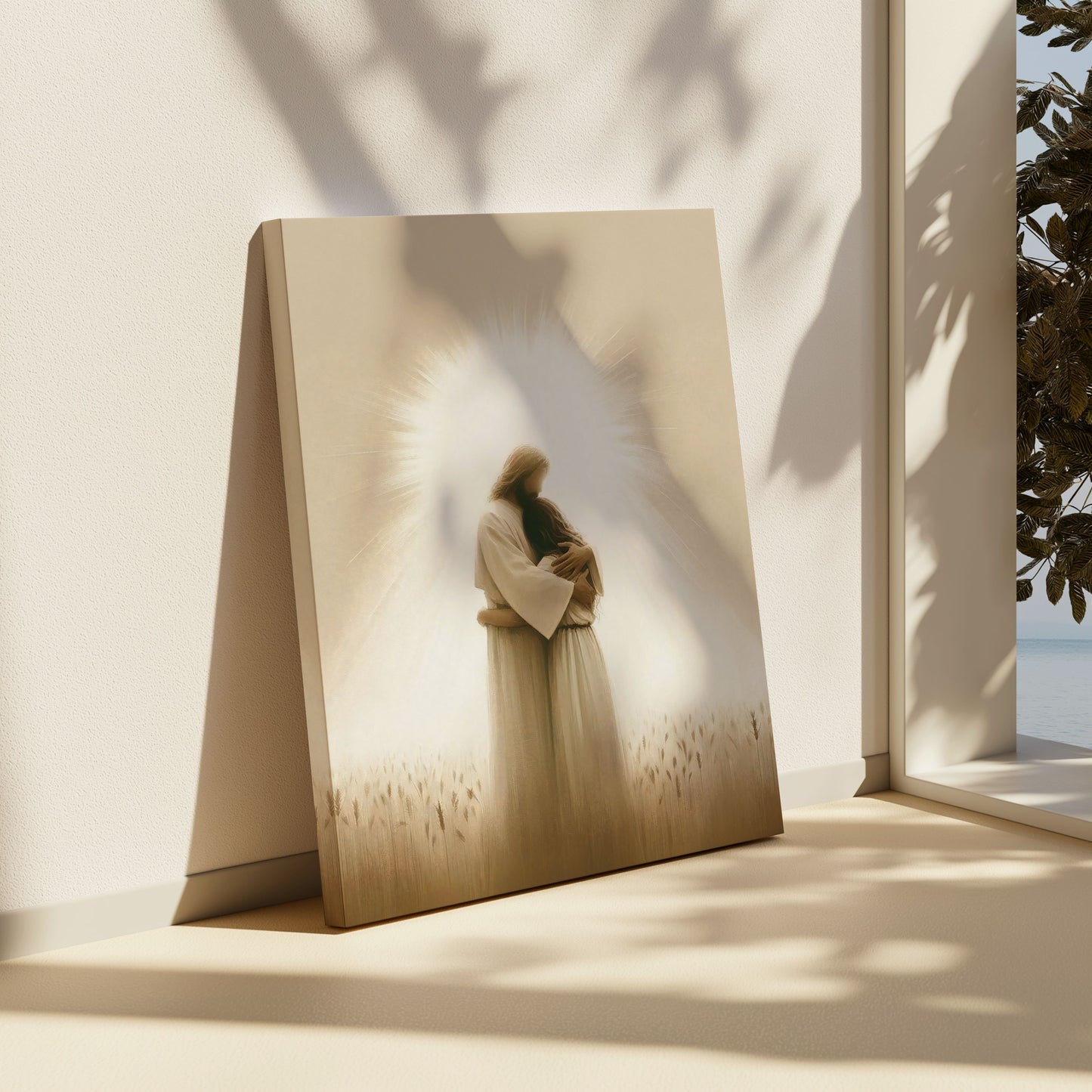 The Savior's Presence - Canvas
