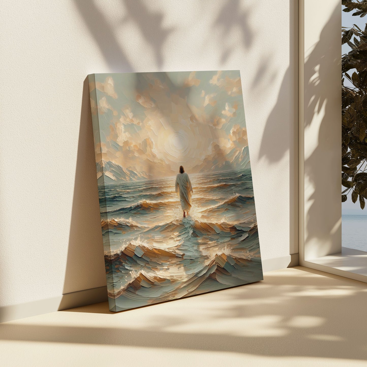 Walking on Water Art - Canvas