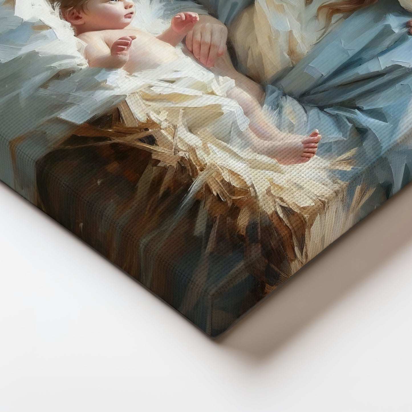 Holy Family Christmas Art - Canvas