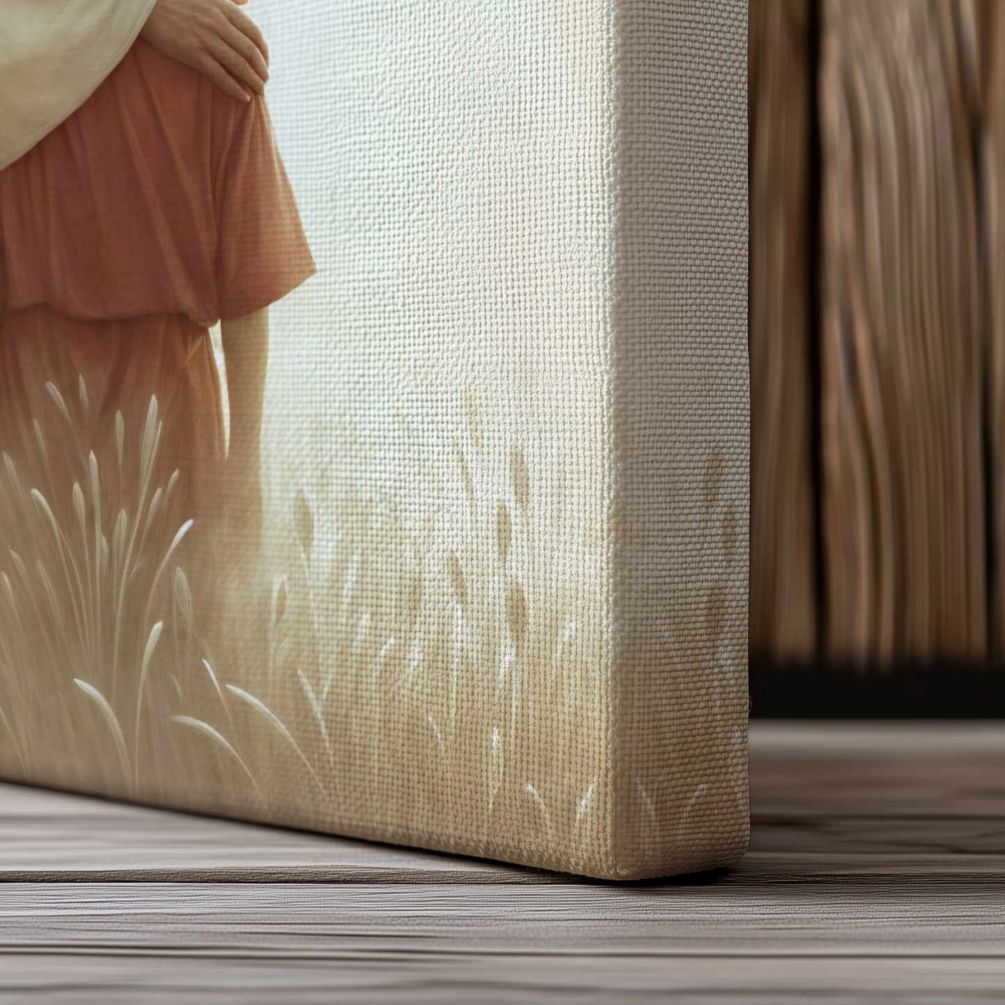 Sheltered By Him - Canvas