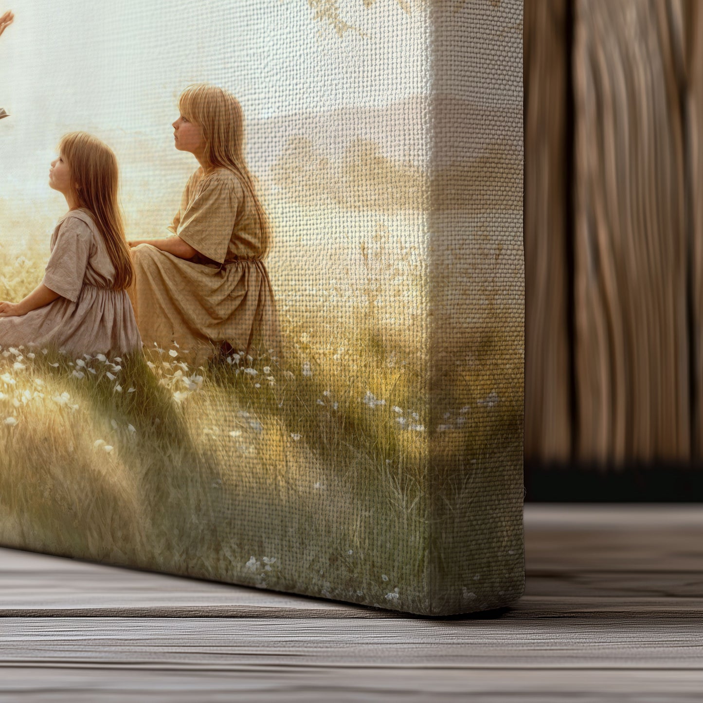 The Lessons Under the Tree - Canvas