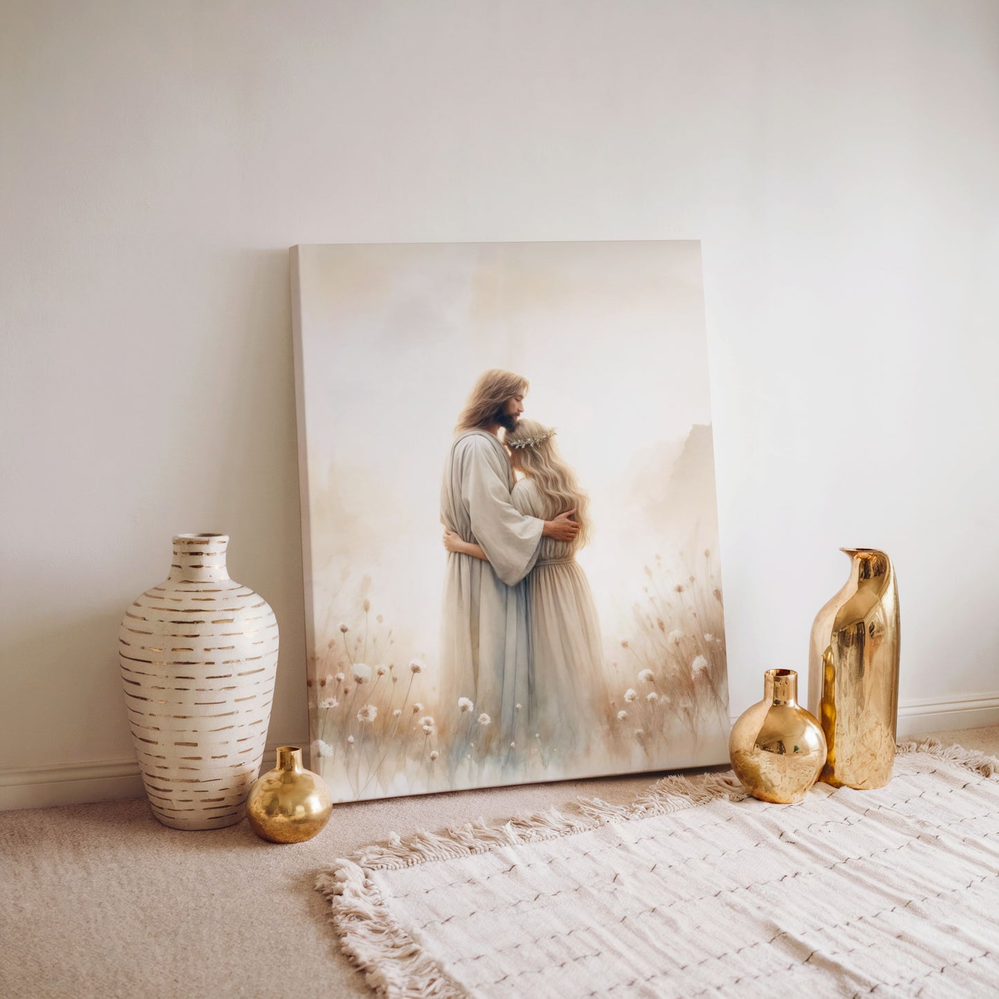 Feel His Support - Canvas