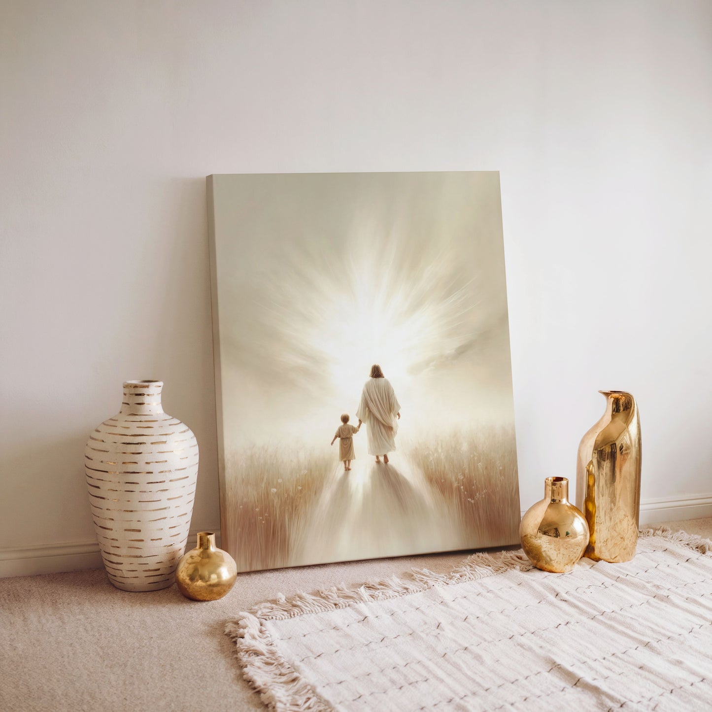 His Guidance and Support - Canvas