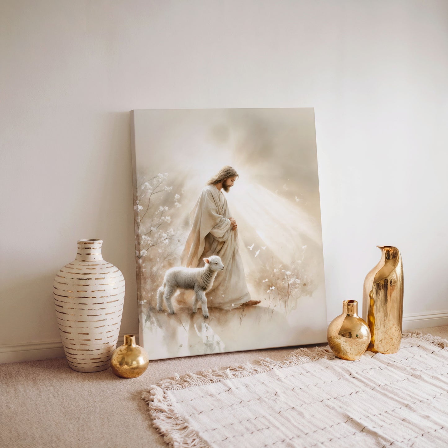 His Path of Light - Canvas