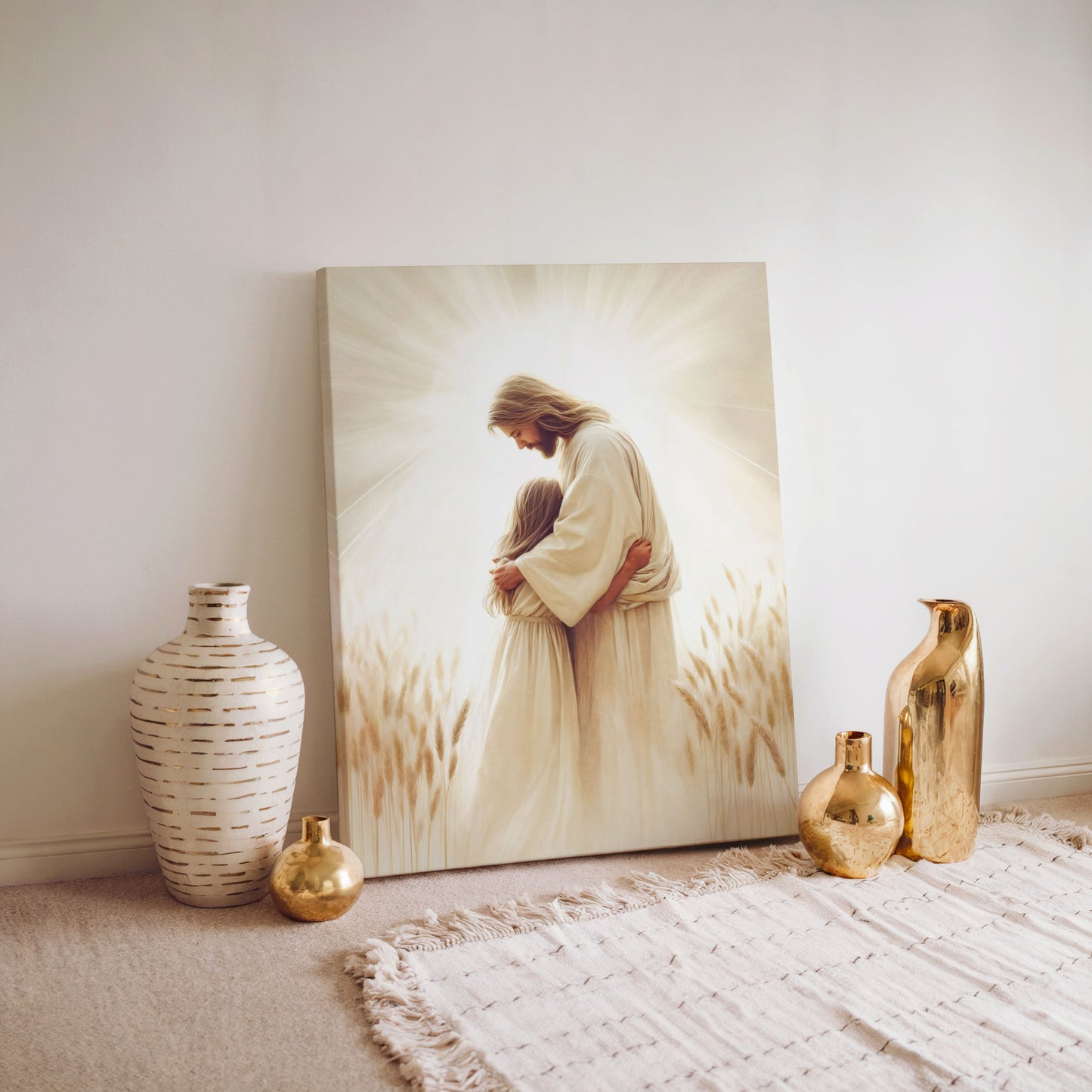Embrace of Light - Canvas