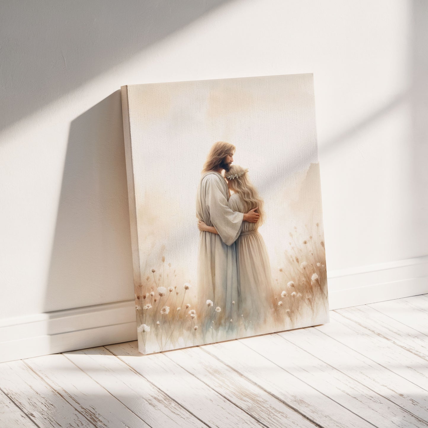 Feel His Support - Canvas