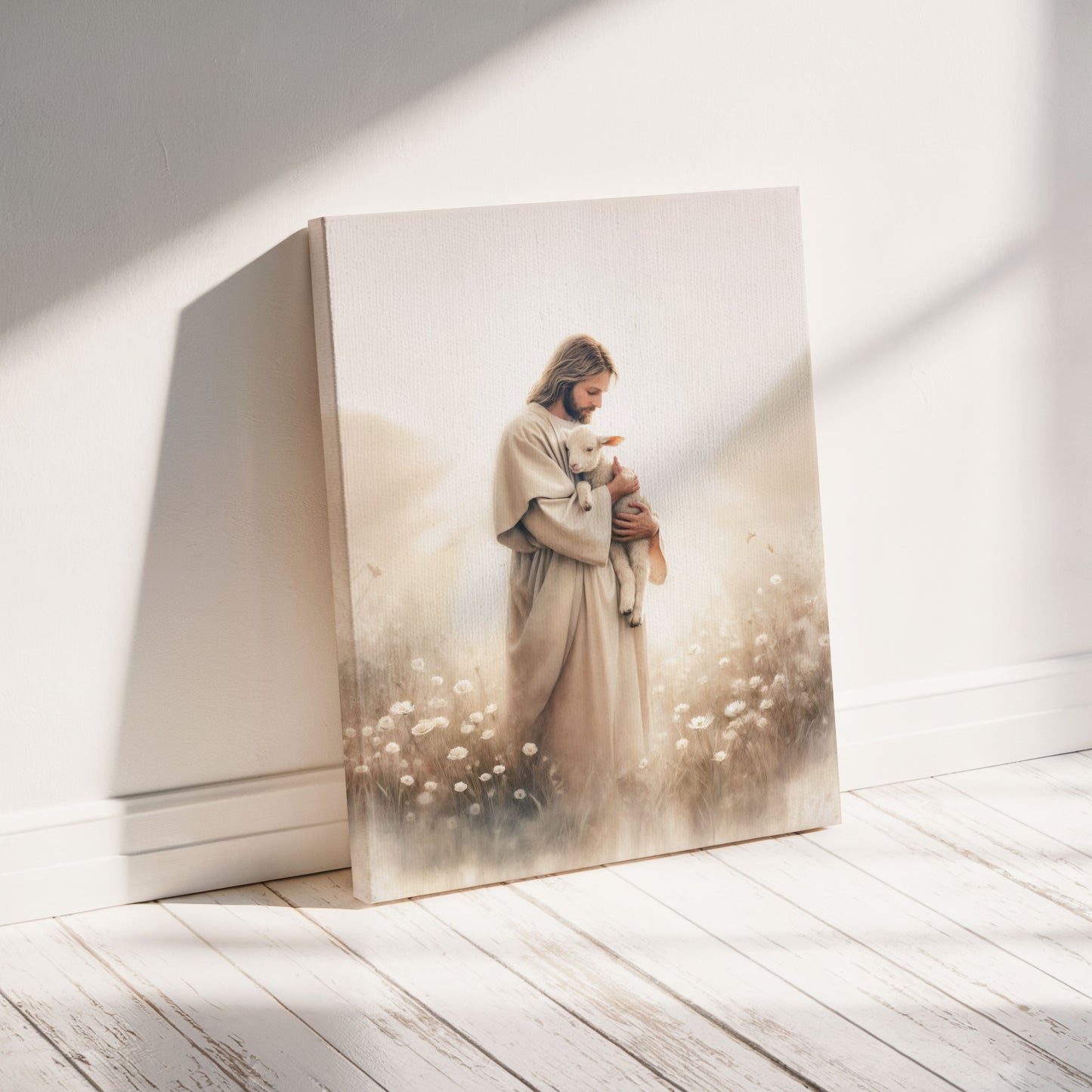 He Trusts and Loves - Canvas