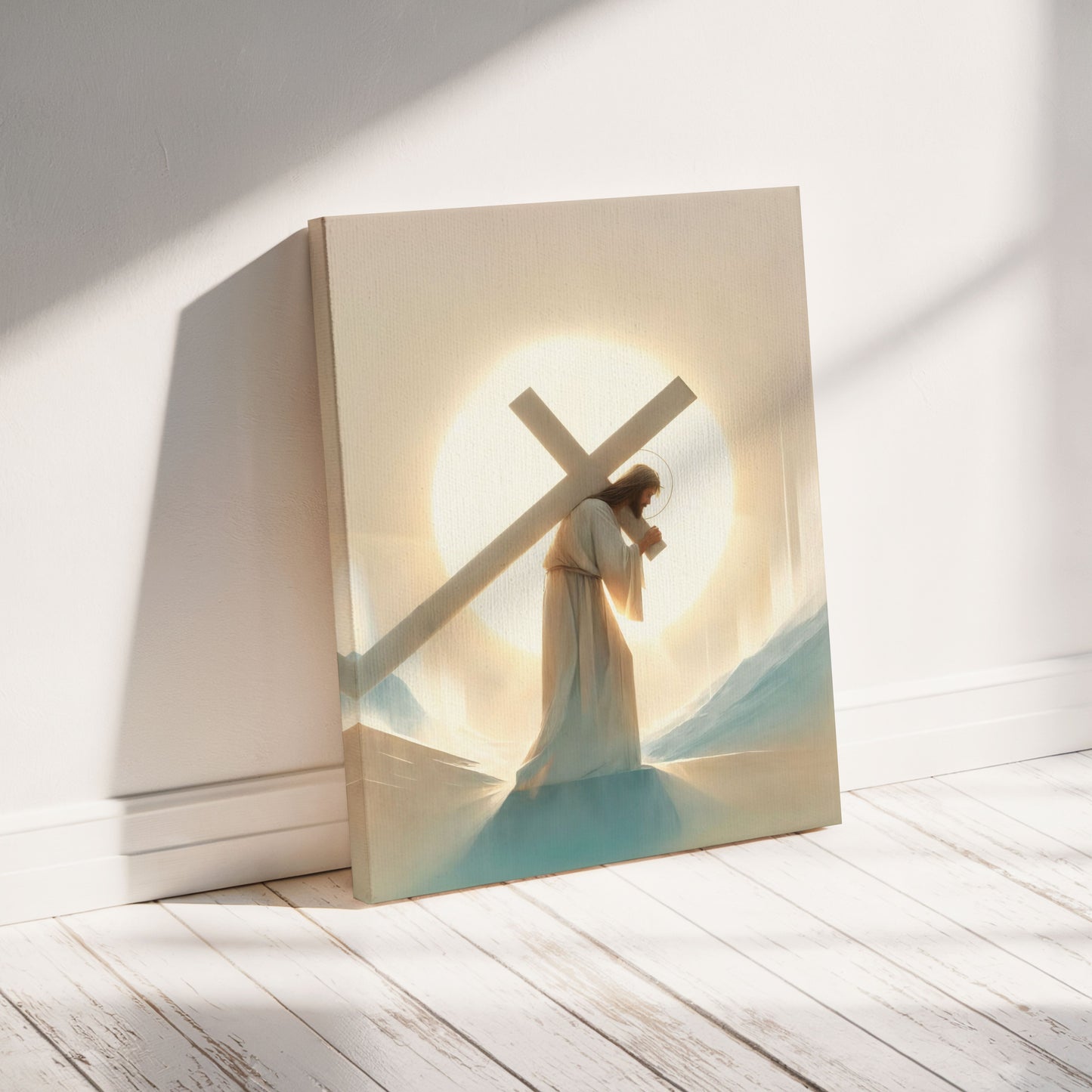 Jesus Carrying the Cross - Canvas