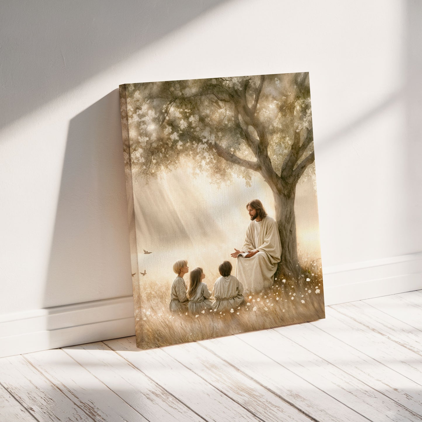 Jesus and the Children - Canvas