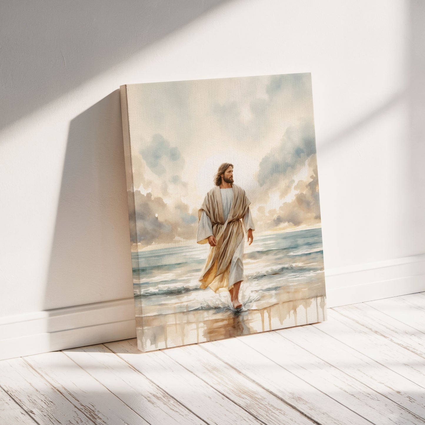 Jesus' Miracle on Water - Canvas