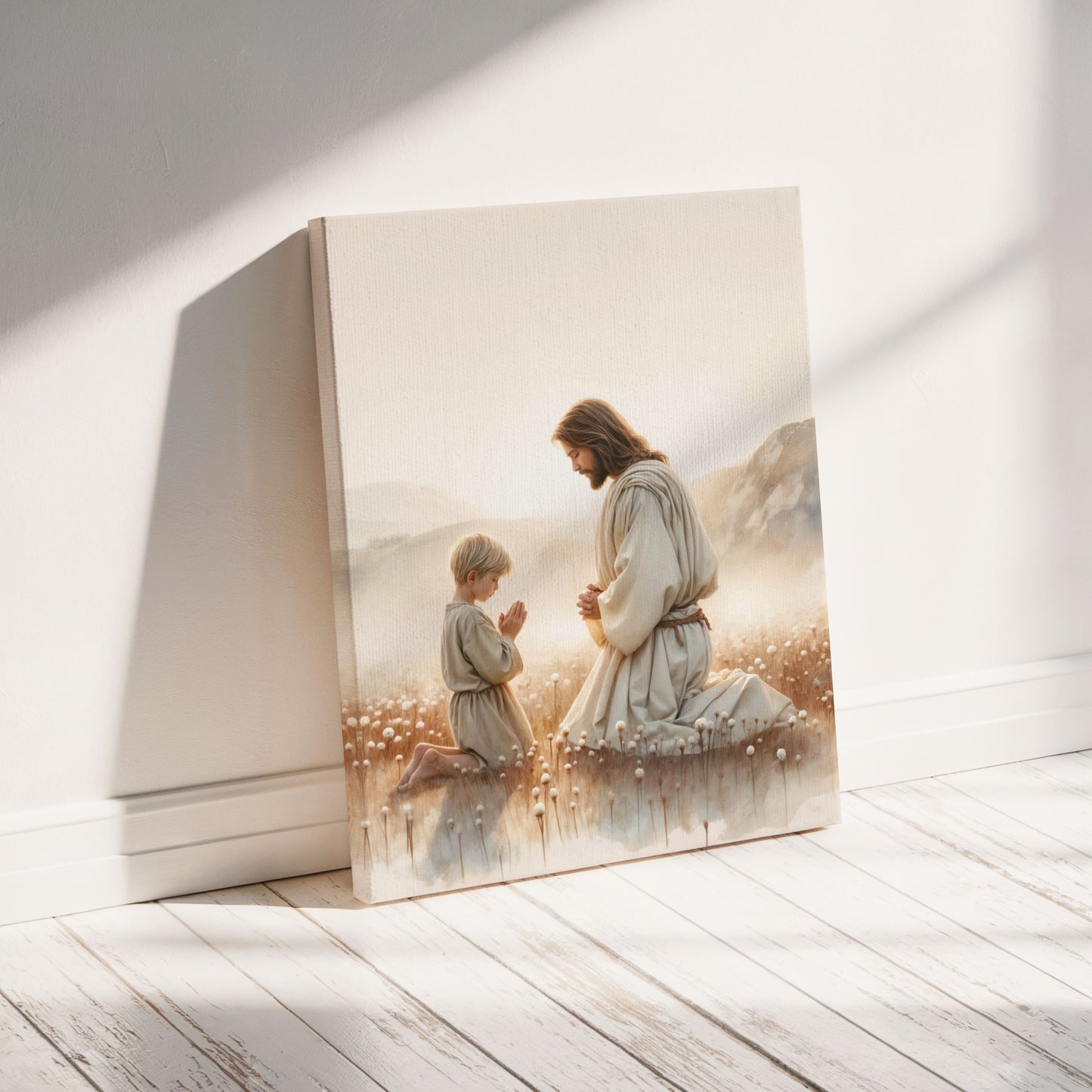 Pray with Christ - Canvas