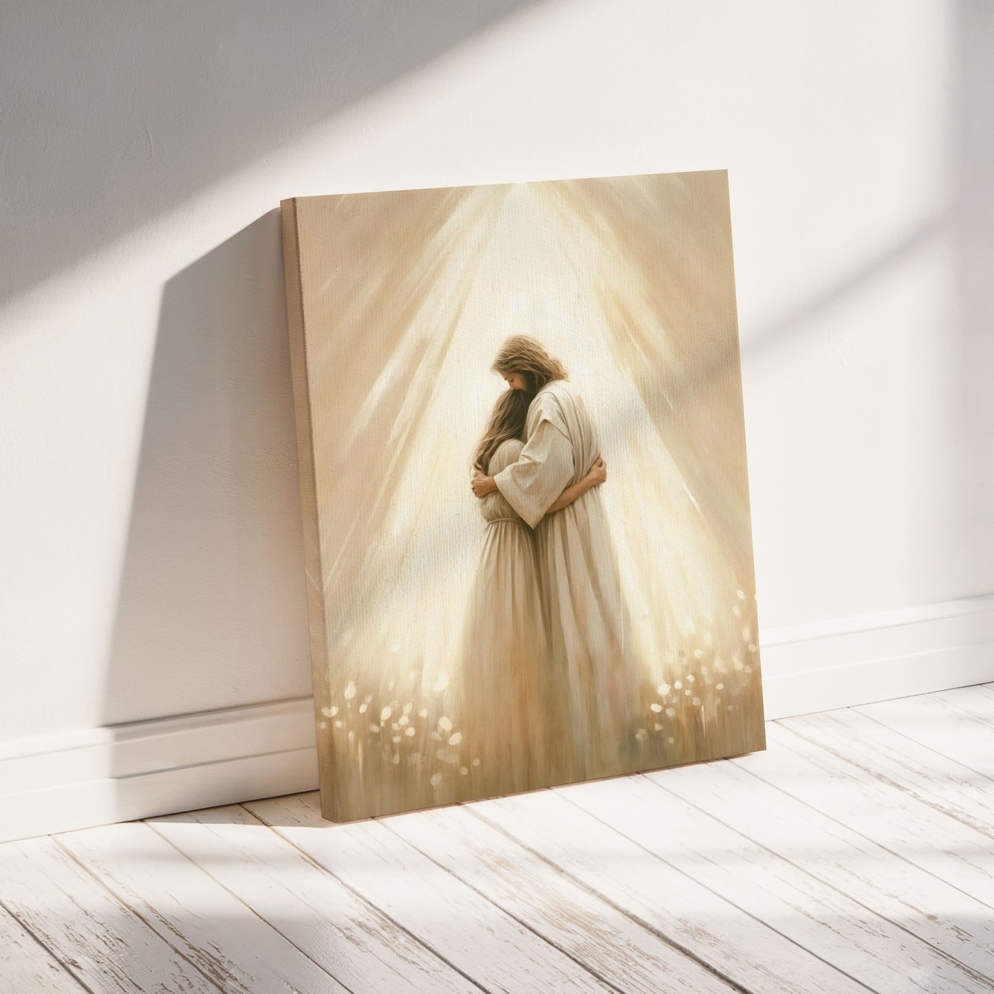 Rest In His Arms - Canvas