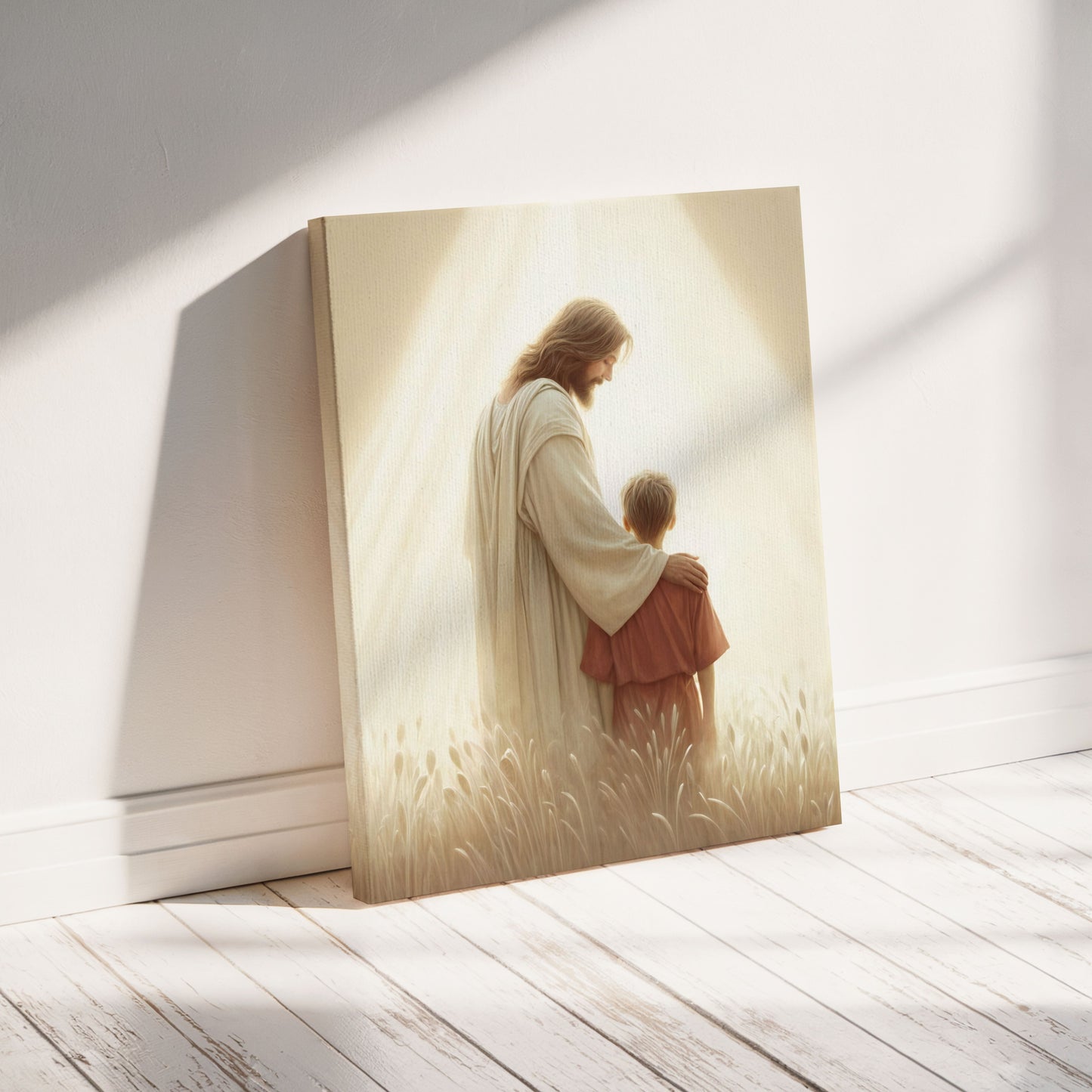 Sheltered By Him - Canvas