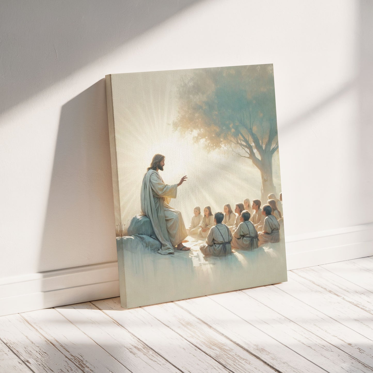 The Lessons He Gives - Canvas
