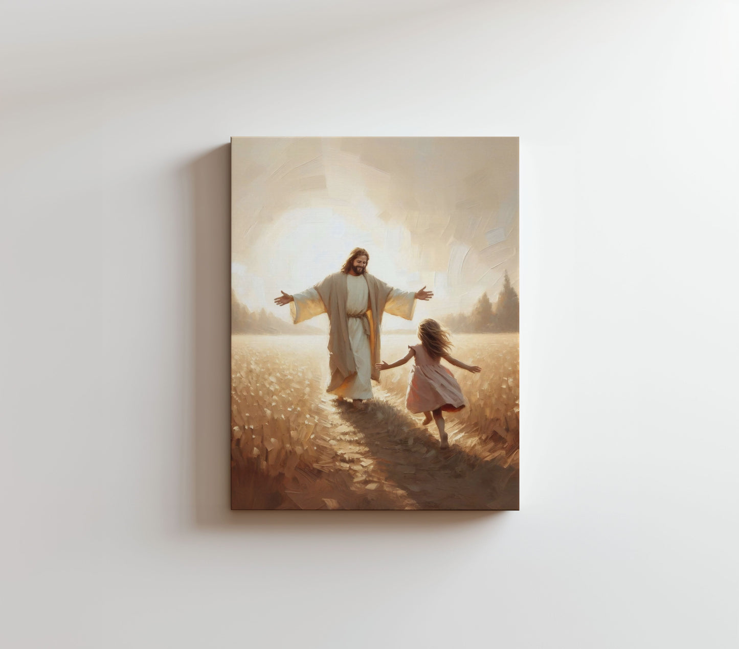 Finding Him - Canvas