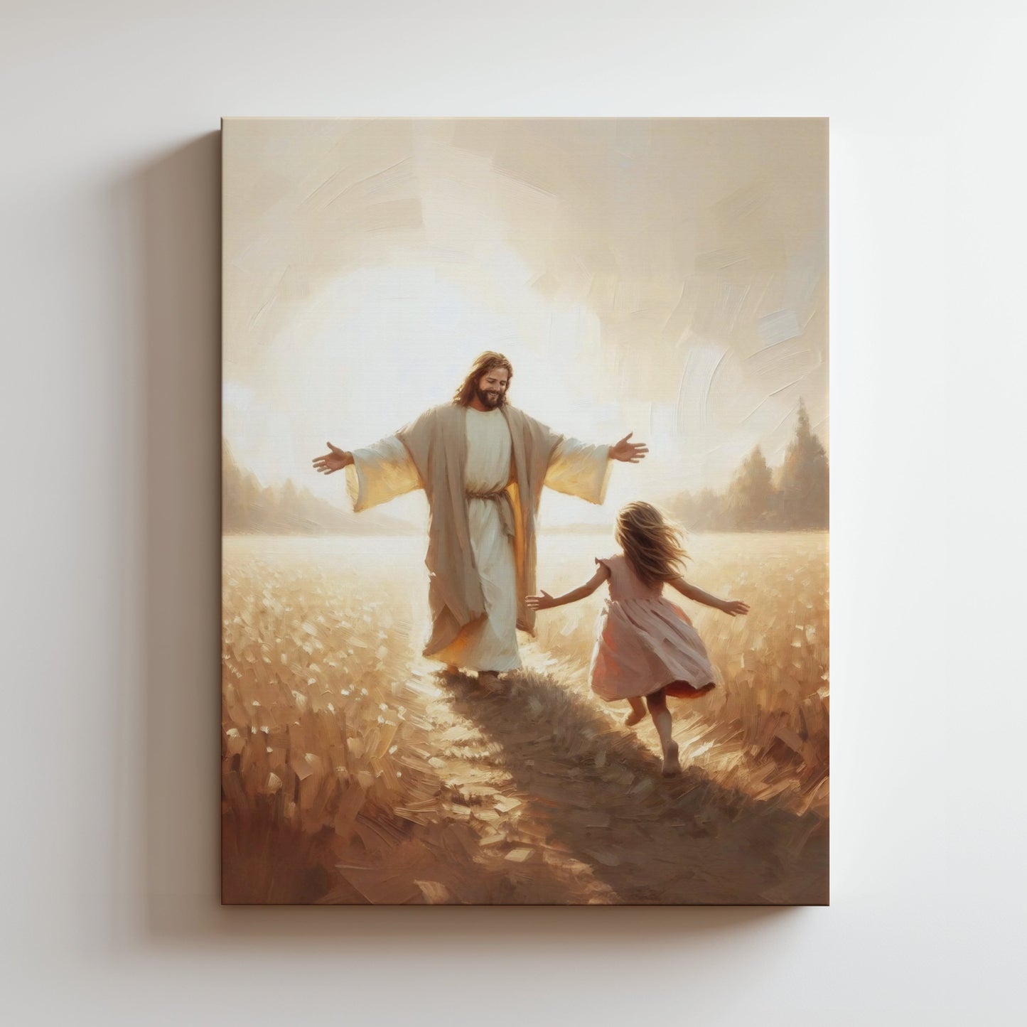 Finding Him - Canvas