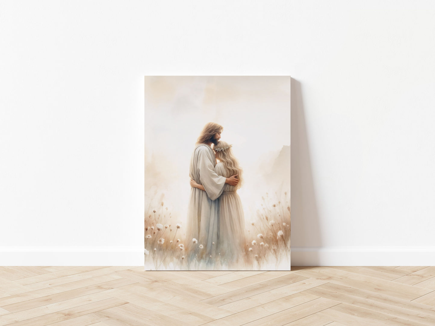 Feel His Support - Canvas