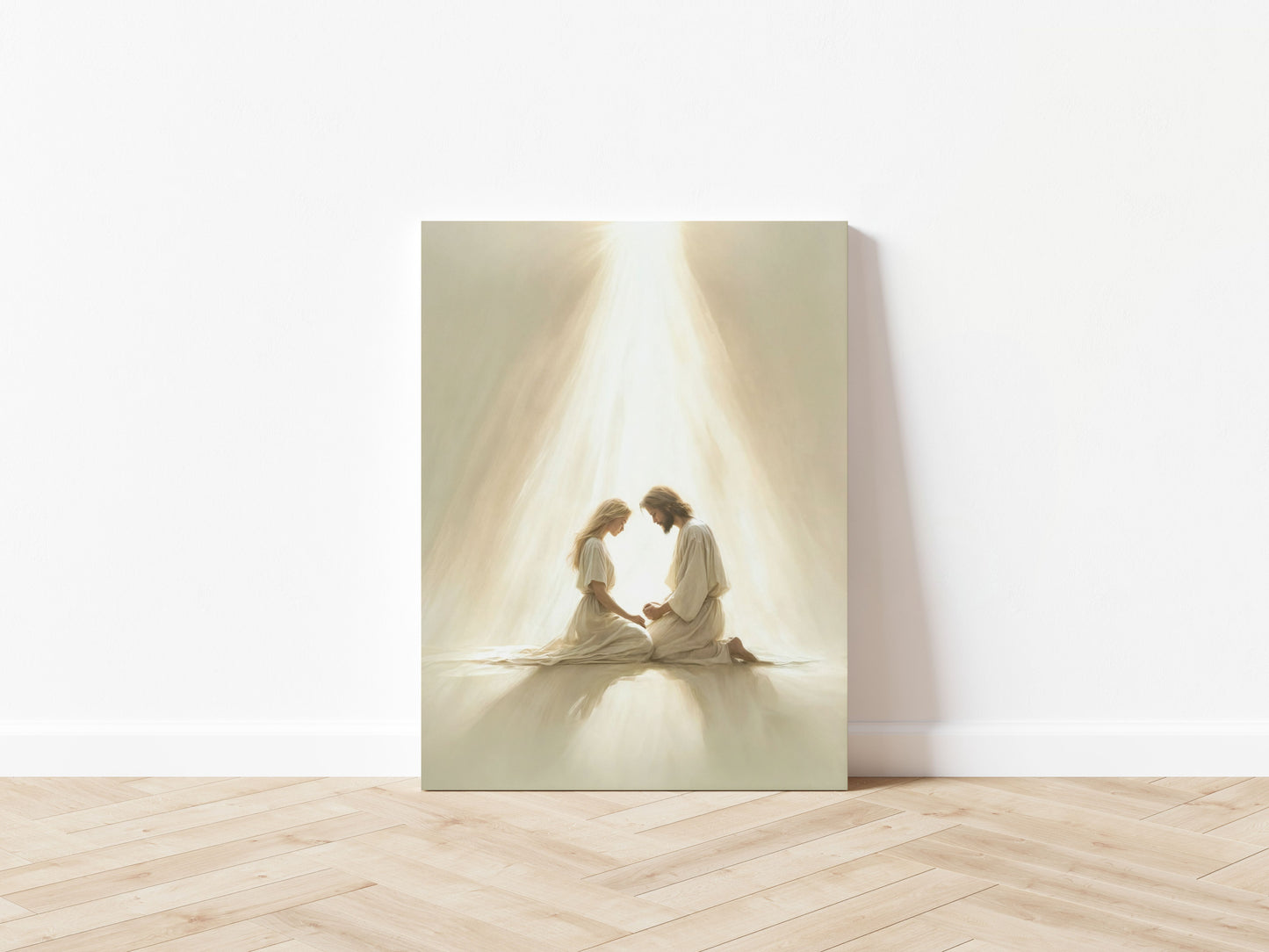 Never Alone - Canvas
