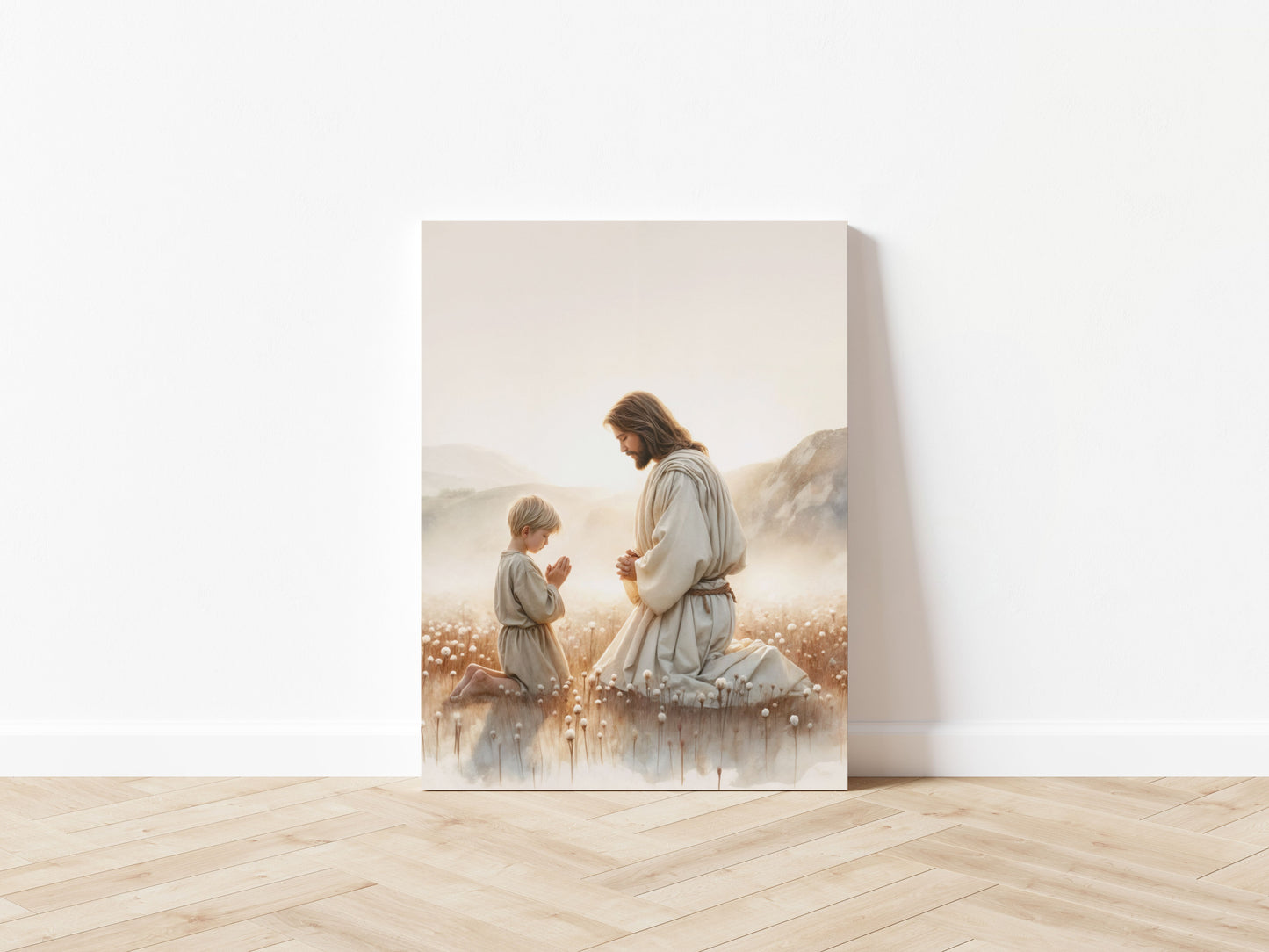Pray with Christ - Canvas