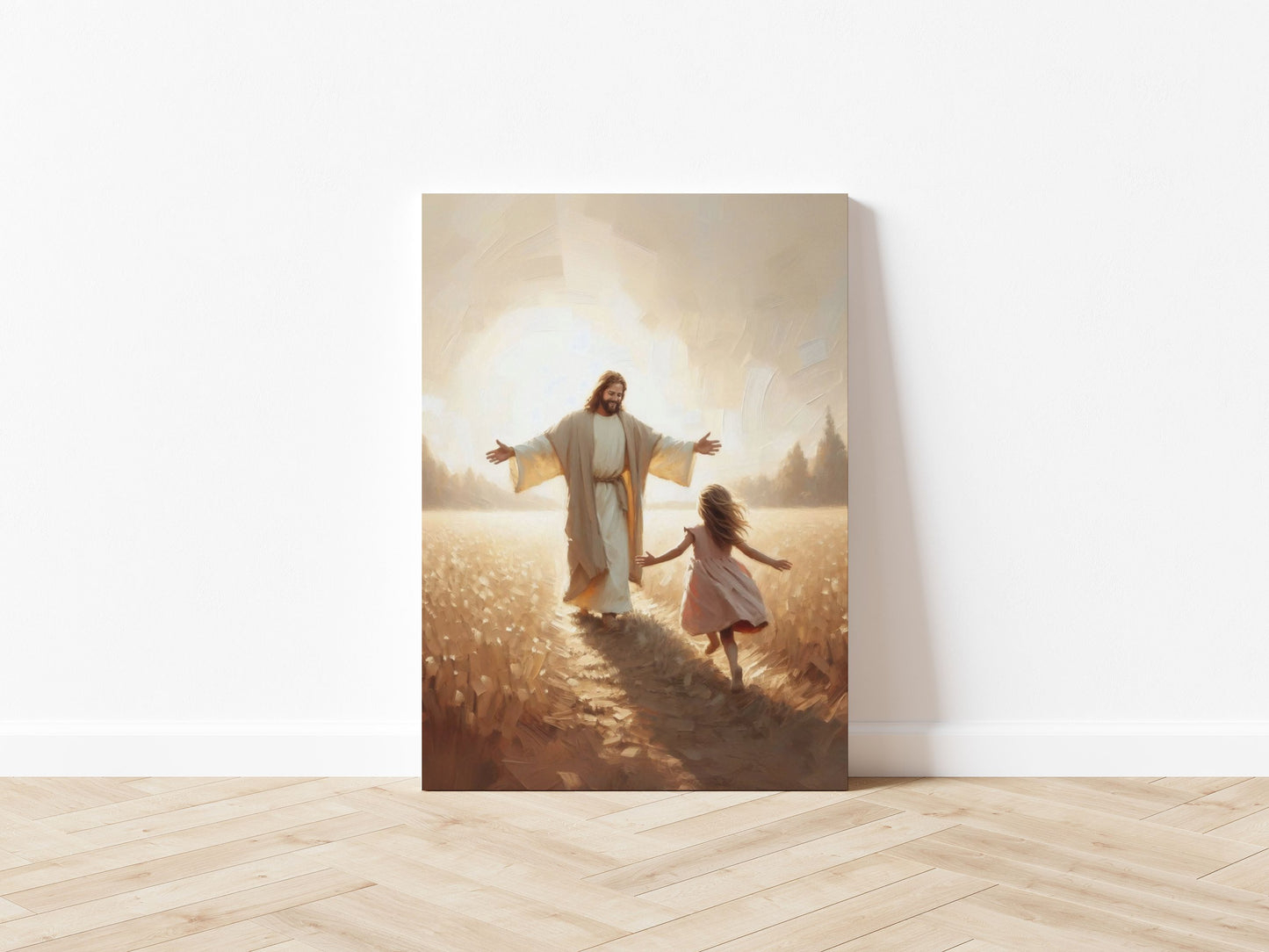 Finding Him - Canvas