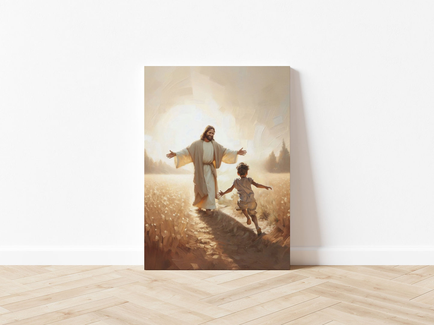 Finding Christ - Canvas