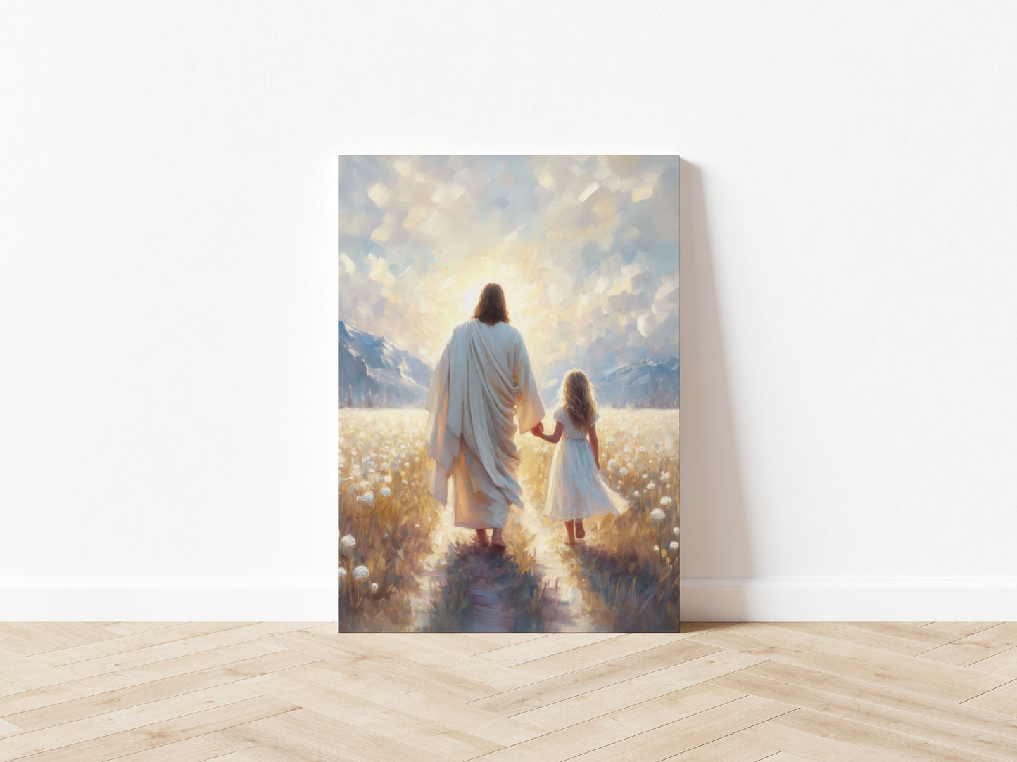 Trusting Him - Canvas