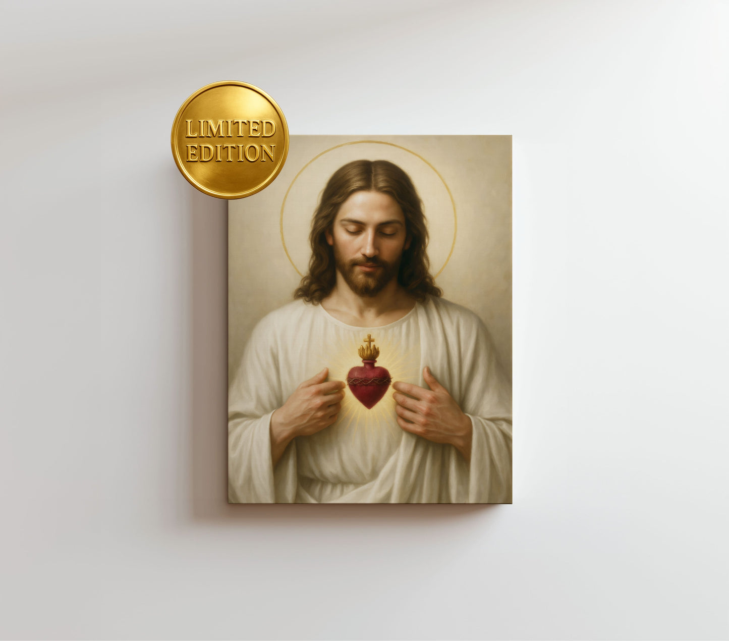Sacred Heart of Jesus - Limited Edition Canvas