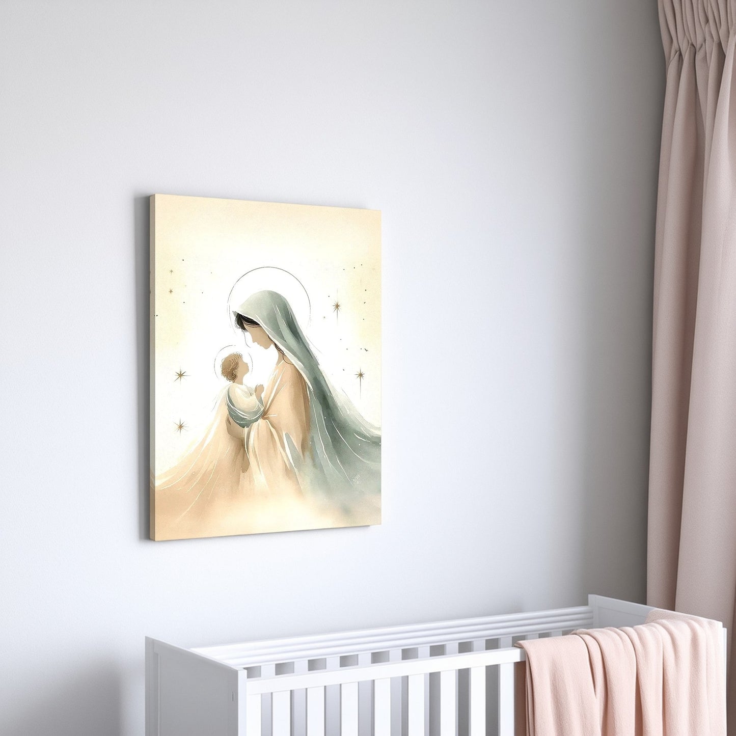 Mary and Jesus - Canvas