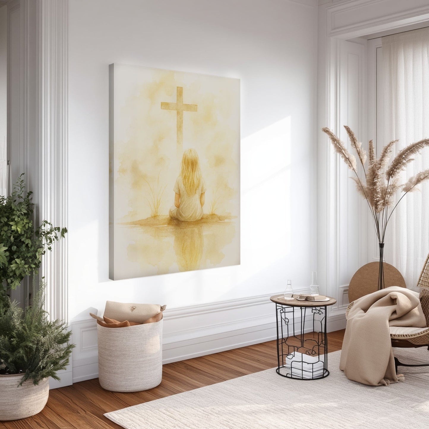 Her Growing Faith - Canvas