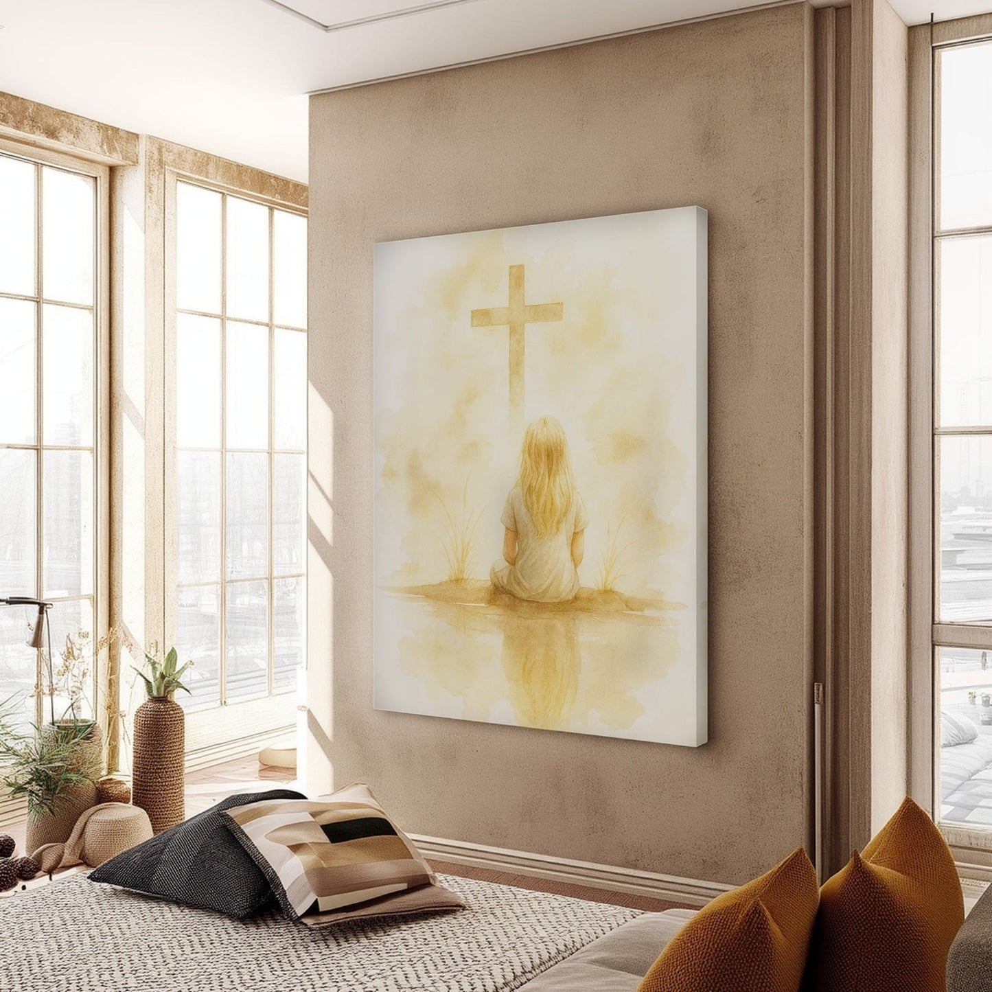 Her Growing Faith - Canvas