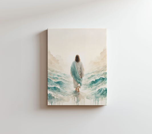 A Walk on Water - Canvas