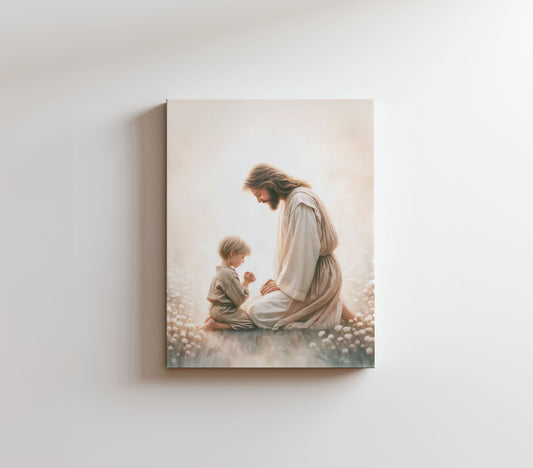 Divine Prayers - Canvas