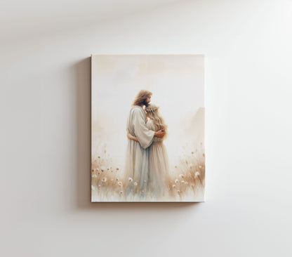 Feel His Support - Canvas