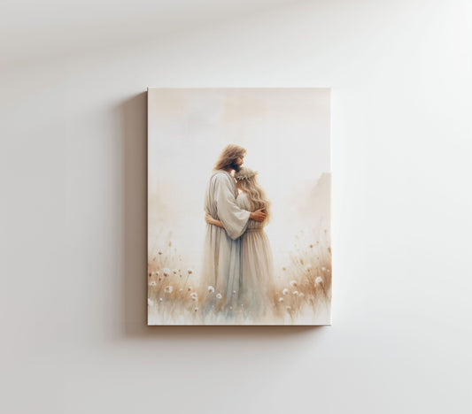 Feel His Support - Canvas