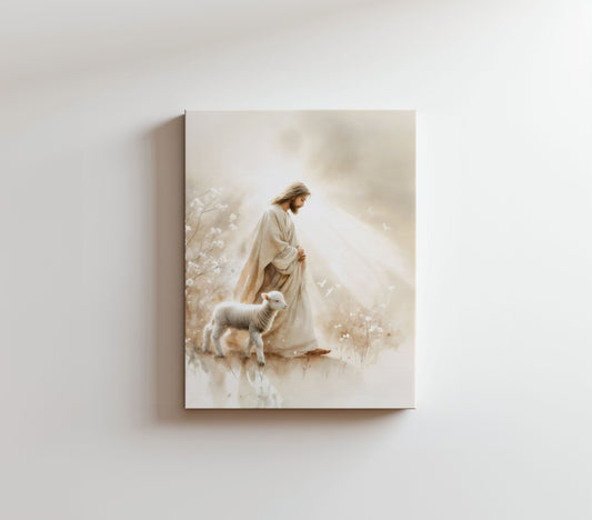 His Path of Light - Canvas