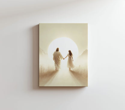 Journey With Jesus - Canvas