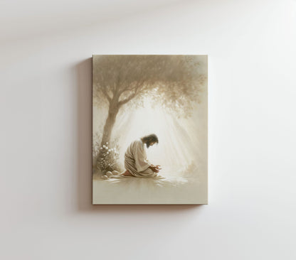 The Garden of Gethsemane - Canvas