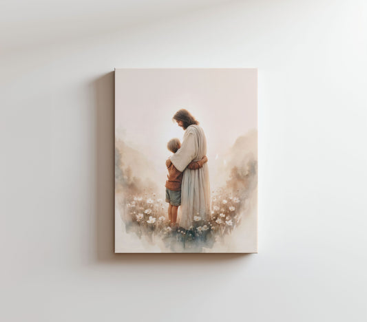 Knowing Him - Canvas