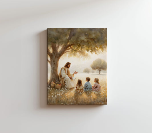 Lessons of Faith - Canvas